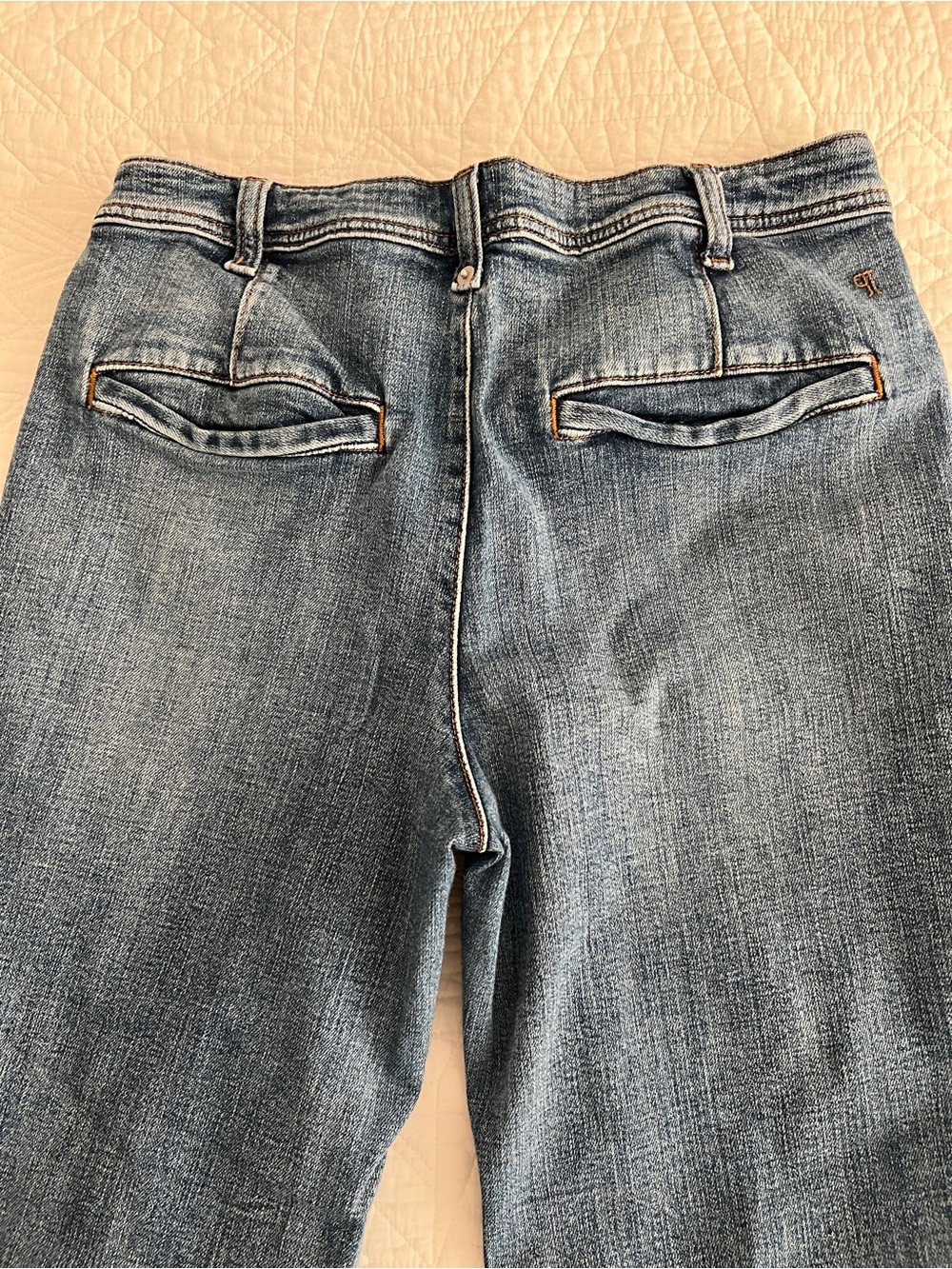 Pilcro Wide Flare Denim - Picture 5 of 5